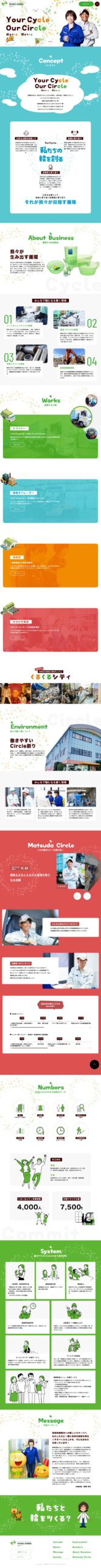株式会社松田商店様　採用サイト